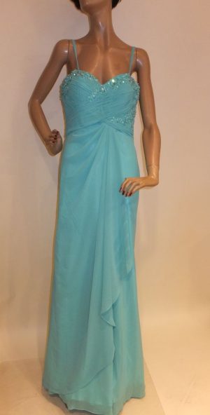 5986LK5 Abendkleid Gr 36-38 