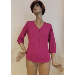 8762LB2 Blusenpulli Lalamour pink Gr  42