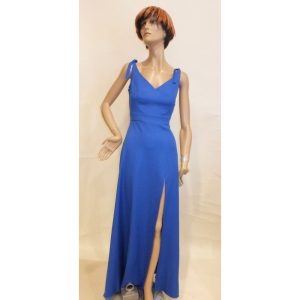 9390DK4 Abendkleid royalblau Gr 36