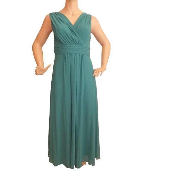 9540DK4 Abendkleid grün Gr 48