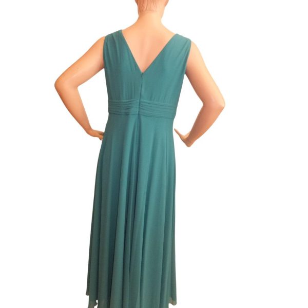 9540DK4 Abendkleid grün Gr 48