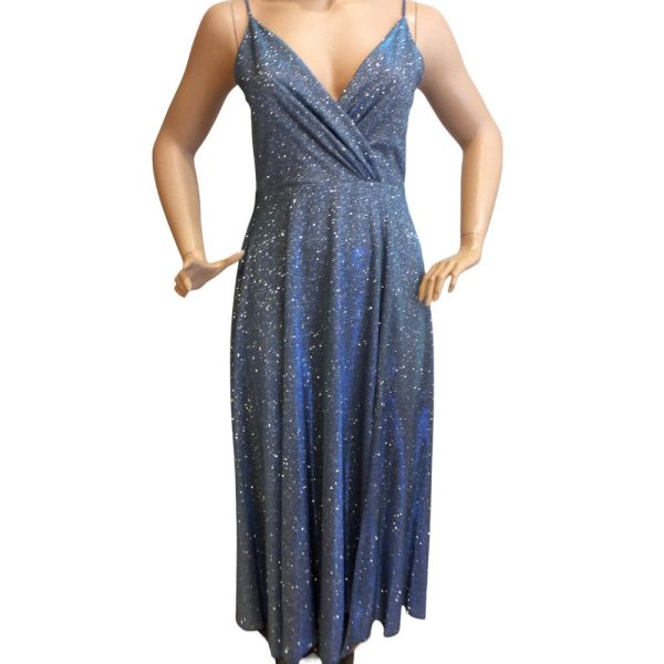 9547DK4 Abendkleid Glitzergrün Meerjungfrau Gr 46