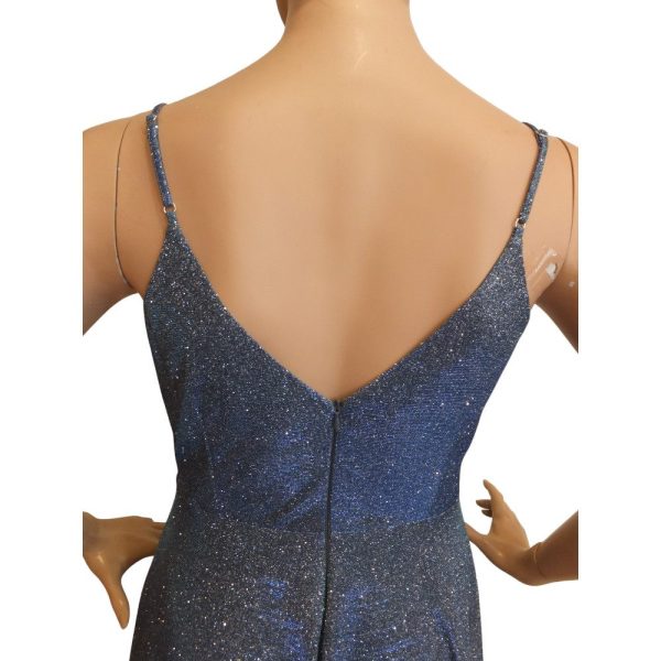 9547DK4 Abendkleid Glitzergrün Meerjungfrau Gr 46