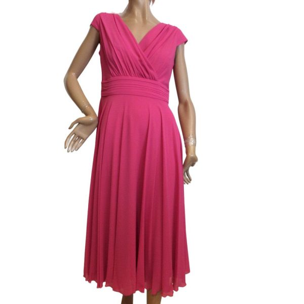 9542DK4 Coctailkleid pink Gr 40