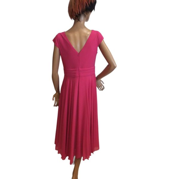 9542DK4 Coctailkleid pink Gr 40