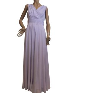 9541DK4 Abendkleid lavendel Gr 40