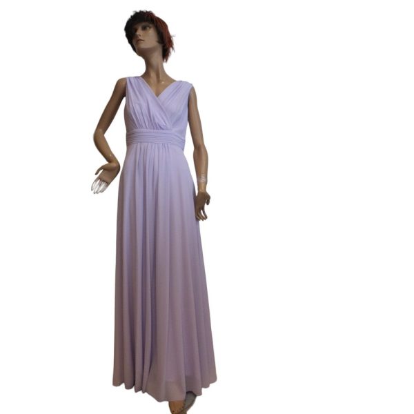 9541DK4 Abendkleid lavendel Gr 40