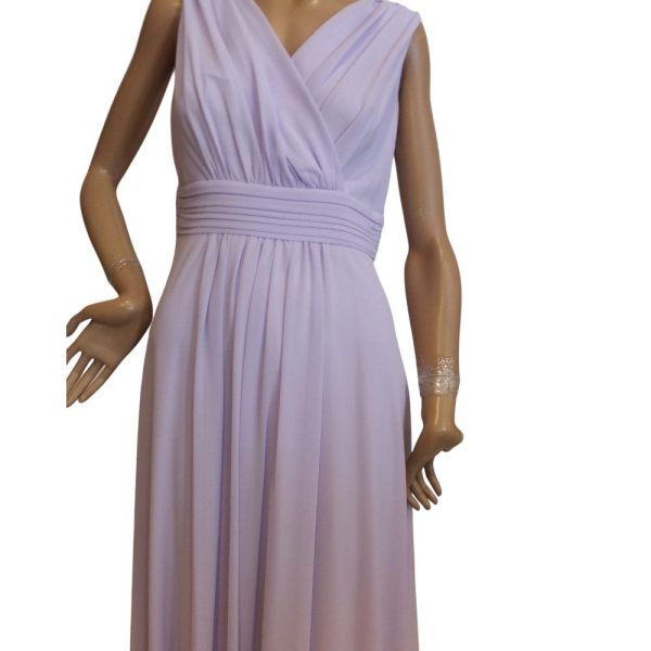 9541DK4 Abendkleid lavendel Gr 40