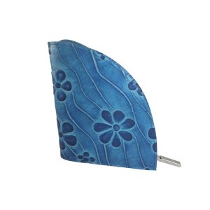 9545DG4A déqua G2 Unikat Geldbörse Blume blau