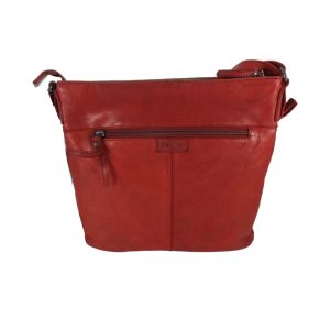 9690OT4 Pavini Leder-Tasche rot