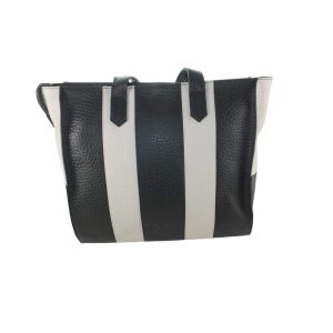 9771VT4 Voi Schultertasche schwarz-creme