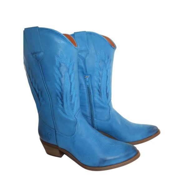 9803PS4 blau Western Stiefel Gr 41