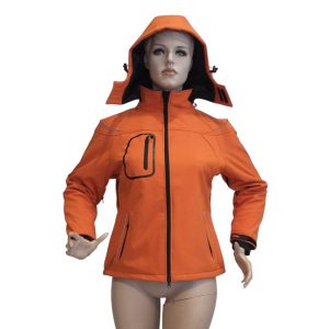 9820SJ5 Winter Softshelljacke orange Gr 42