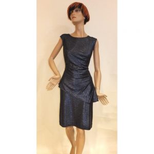 8656SK1 Kleid Swing Mitternachtblau Gr 36-38